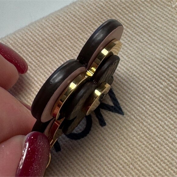 Authentic Louis Vuitton Blooming Flowers BB Bag Charm and Key Holder M63085 - Picture 10 of 11